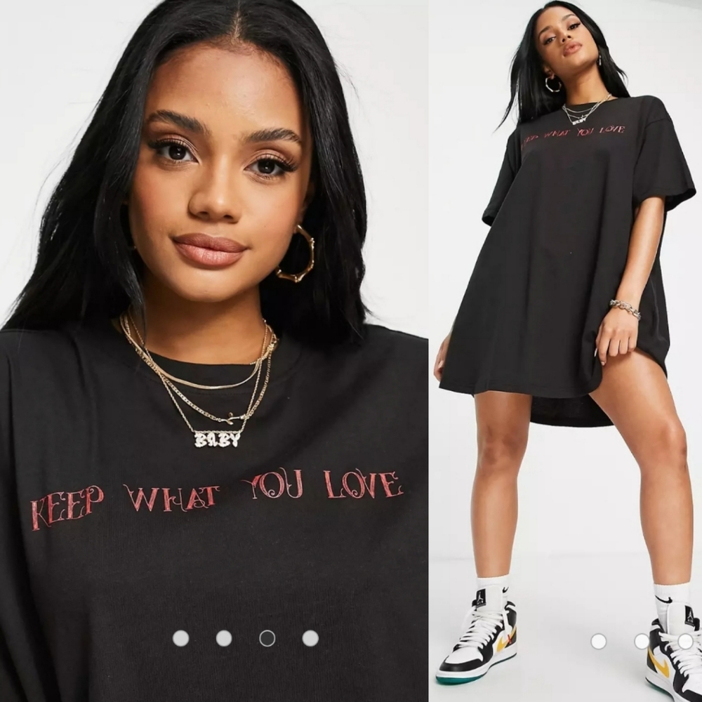 Night Addict "Keep What You Love" Tshirt Dress